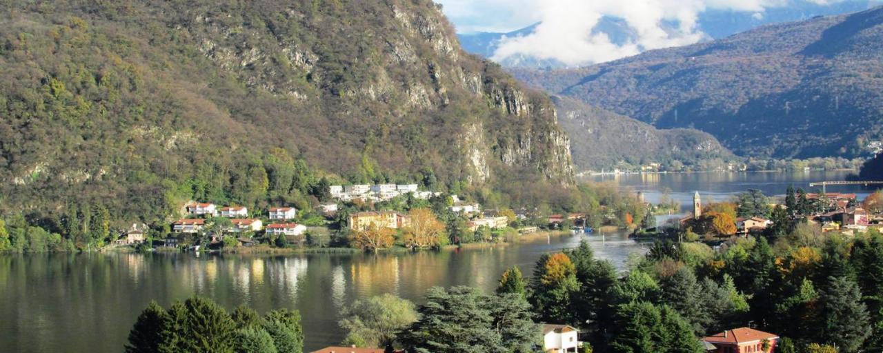 Hotel Carillon Lavena Ponte Tresa Zewnętrze zdjęcie